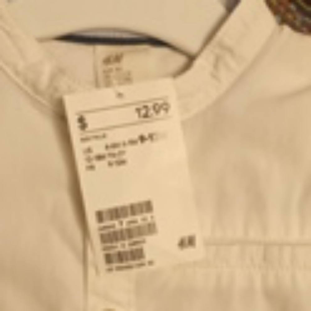 H&M 9-12mo button up no collar